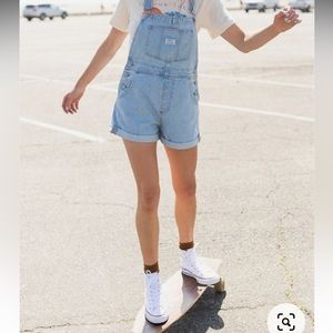 Brand New Levi Short Overalls